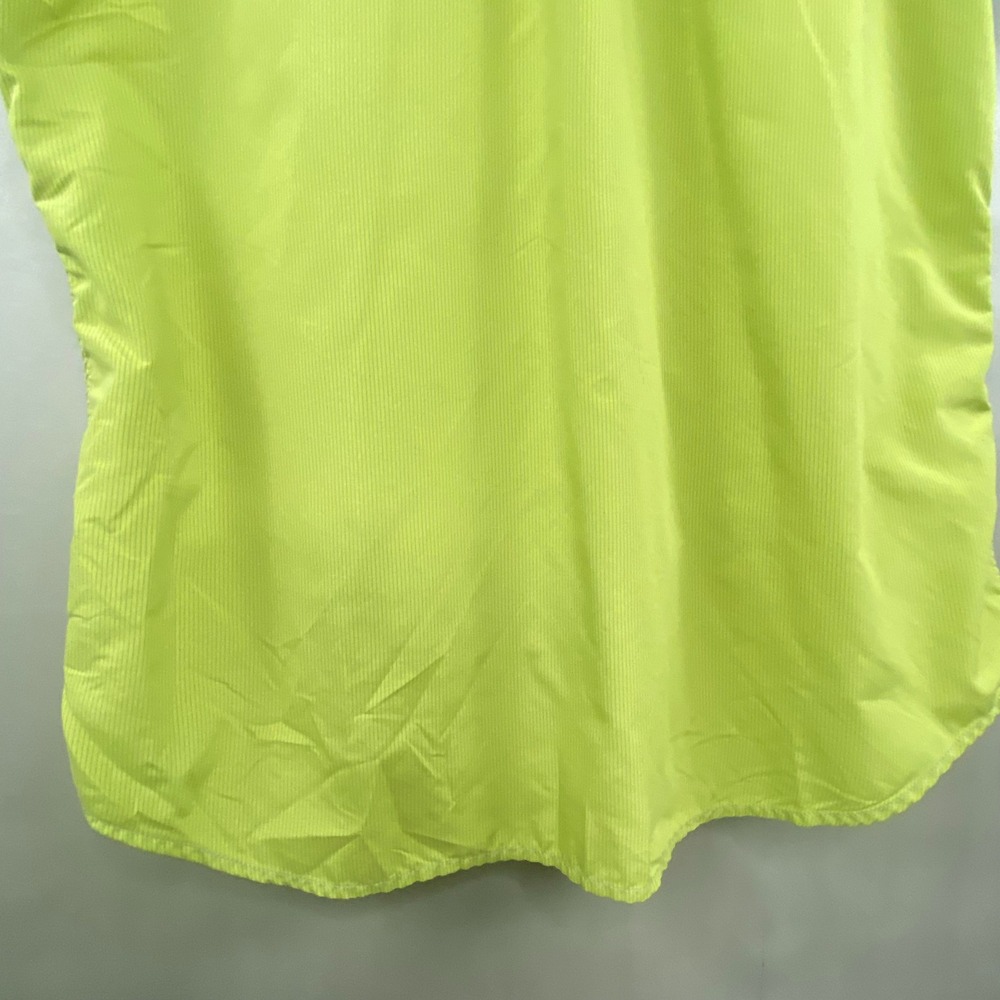 Kuhl Eluxur Button Up Shirt Mens Large Green Short Sleeve Gorpcore Hiking - Picture 12 of 14